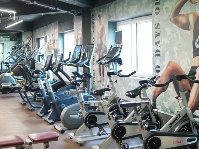 Fitness9 Karkhana — indoor cycling area