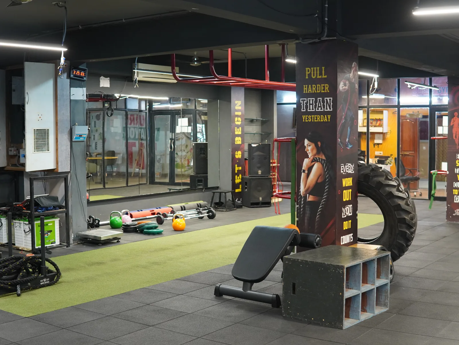 Weight loss training area