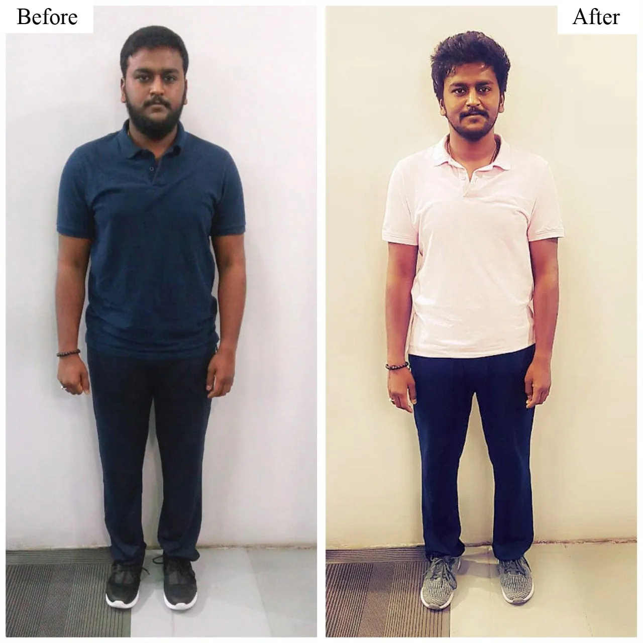 Fitness9 member Varun Jangala — lost 16 kg body transformation